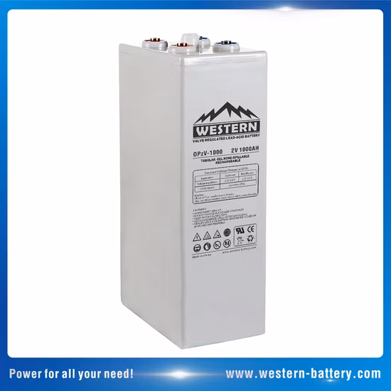 2V-Opzv-Tubular Gel/SLA/VRLA/Deep-Cycle Industrial UPS Backup Solar-Panel-Power-Batteries Replace Opzs-Battery 250ah-3000ah